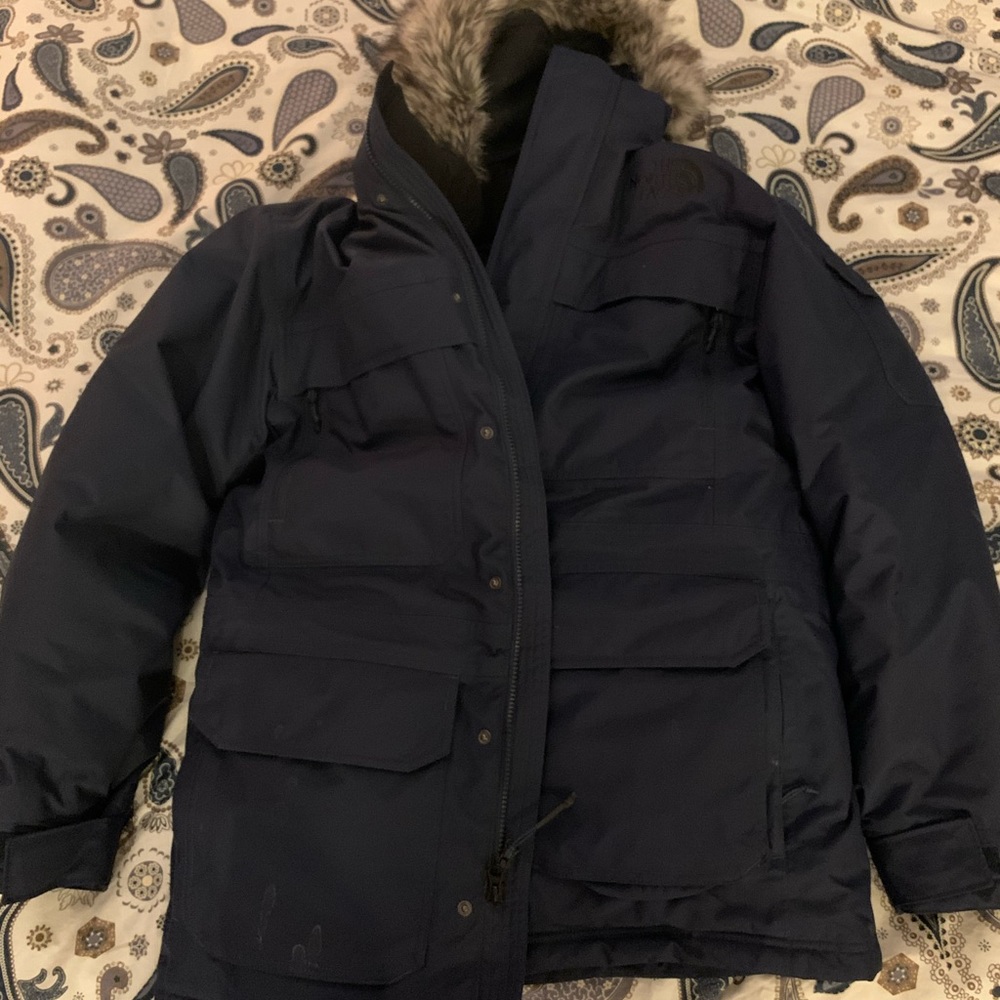 The North Face McMurdo Hooded Down Parka III, Men’s M in Navy